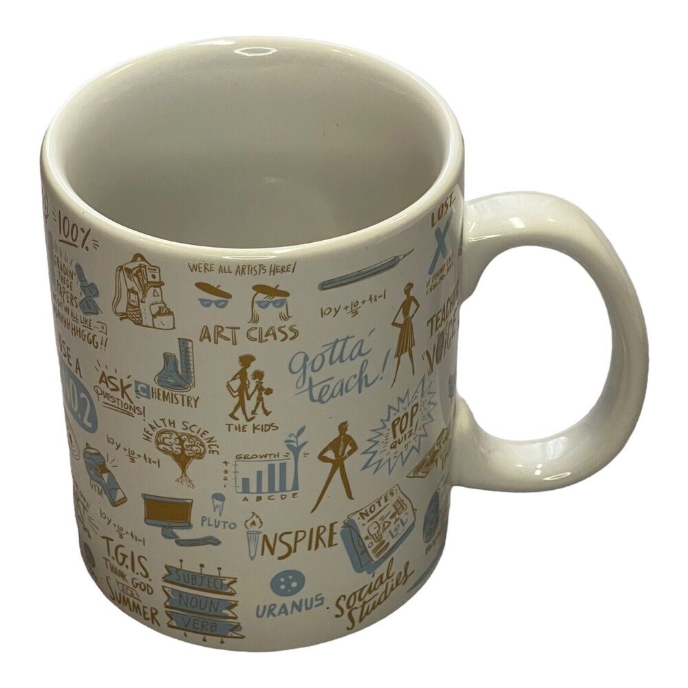 Primitives by Kathy LOL Made You Smile Teacher Mug